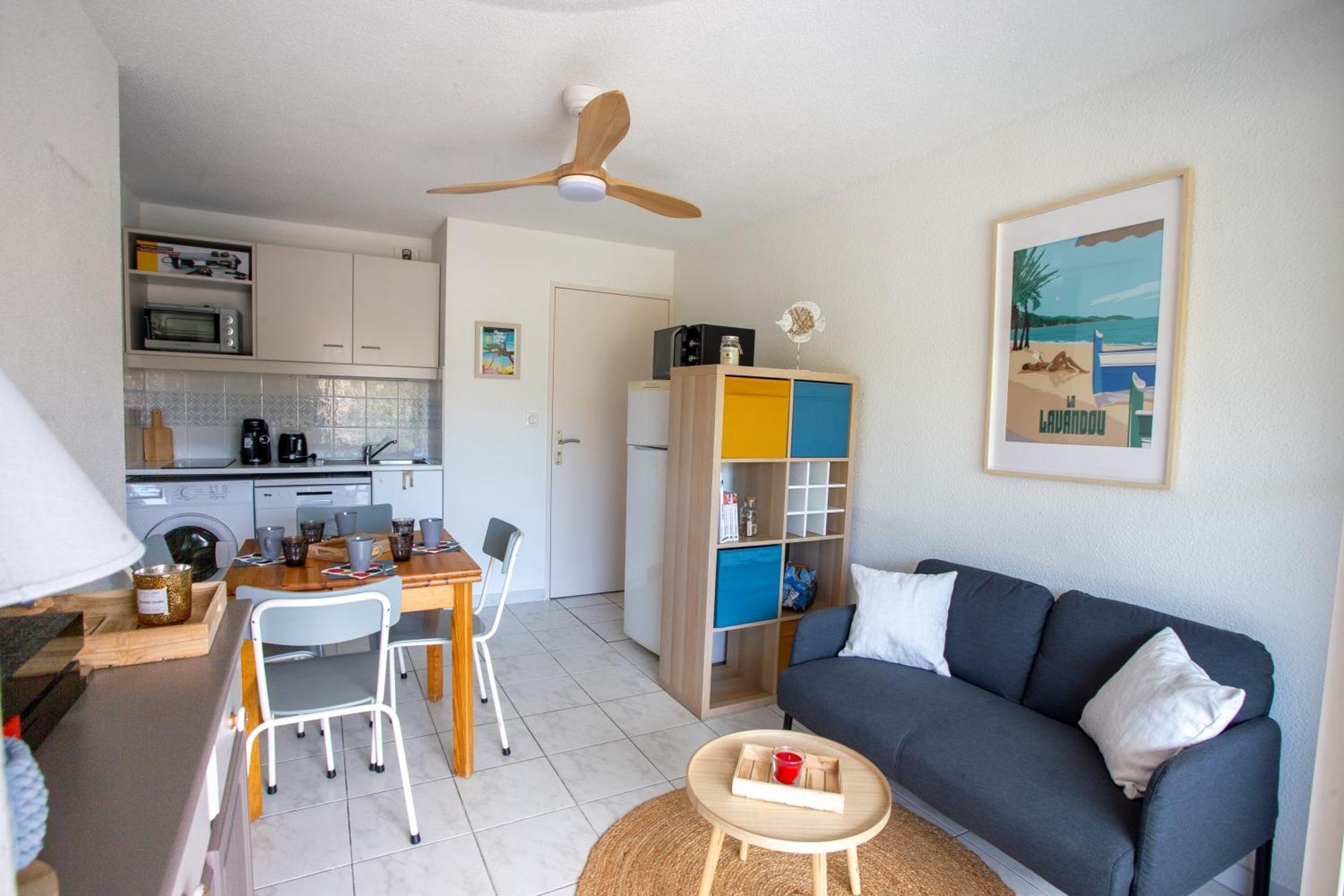 Lou Estrella - Appt 4P Avec Piscine Proche Plage Le Lavandou Eksteriør bilde